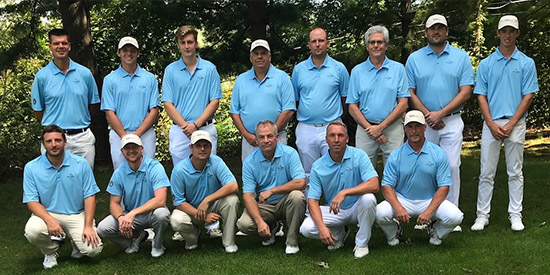 The victorious amateur team at Latrobe Country Club (WPGA photo)