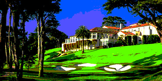 Olympic Club's Lake Course (Photo illustration)