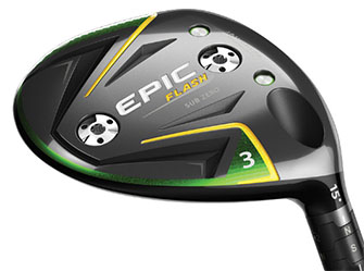 The Callaway Epic Flash Sub Zero fairway wood