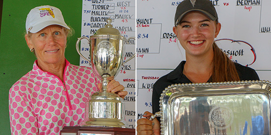 Mary Jane Hiestand and Calynne Rosholt (Southern Golf Association photo)
