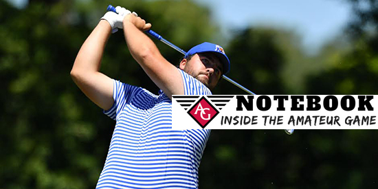 Why do golfers carry a notepad?