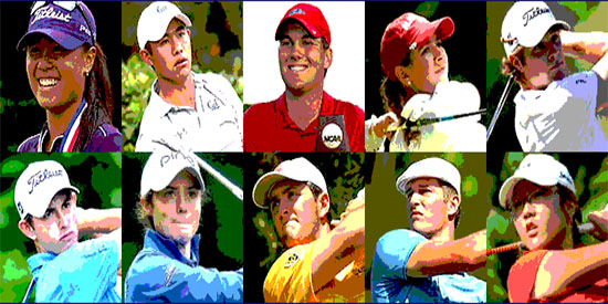 TOP 10 amateur golfers of th image