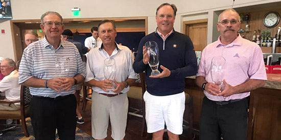 Craig Hurlbert (2nd from right) and the other Gateway Senior champions (Gateway photo)