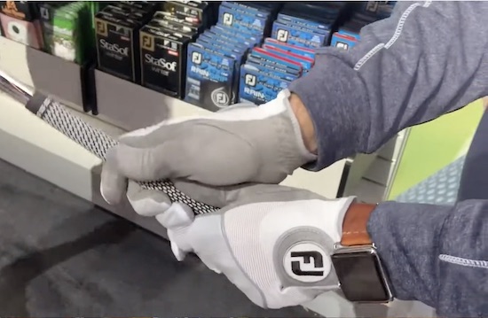 FootJoy's RainGrip gloves now come in White and Grey