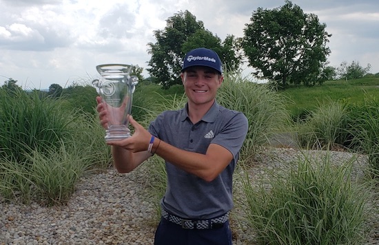 Austin Greaser won the 80th annual Northern Kentucky Amateur
