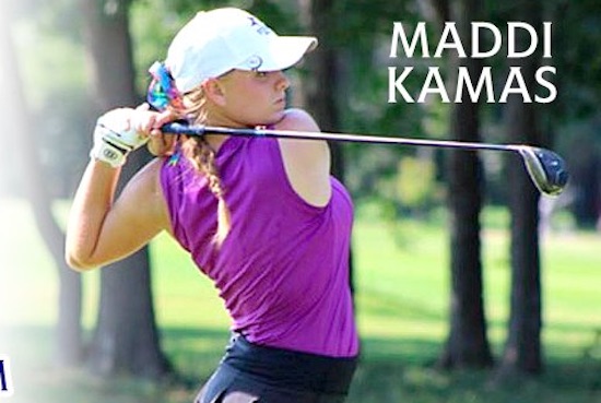 Oklahoma Women's Stroke Play winner Maddi Kamas (Golf Oklahoma photo)