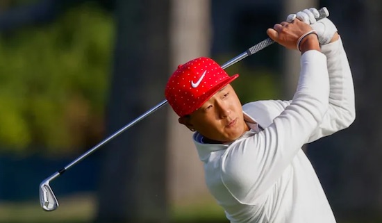 John Pak was the only one of 13 amateurs to play the weekend (USGA)