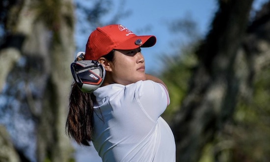 Gina Kim at the 2020 Palmer Cup (Instagram)