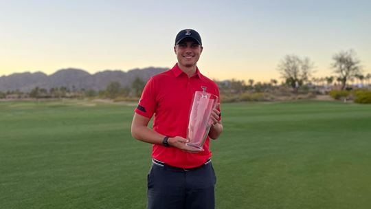 Co-champion Ludvig Aberg also won The Jones Cup last week