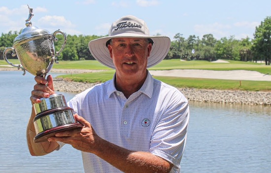 Dave Bunker added his name to a prestigious Florida trophy (FSGA photo)