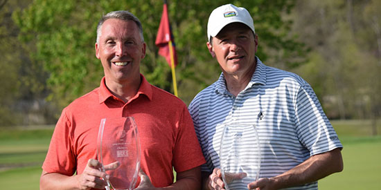 L-R: Rick Stimmel, Bob Crnjarich (PA Golf photo)