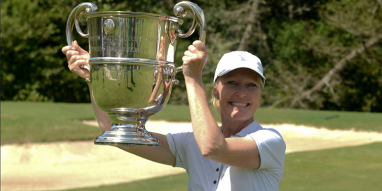 Lara Tennant won her third straight <BR>U.S. Senior Women's Amateur championship on Thursday (USGA)