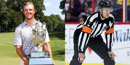 Full-time NHL referee Garrett Rank won the 2019 Western Amateur