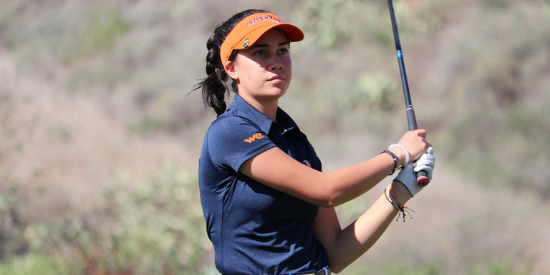 Kaleiya Romero shares the second round lead at the Patriot All-America