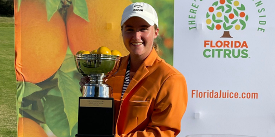 Lauren Clark finishes strong to claim Citrus Golf Trail victory