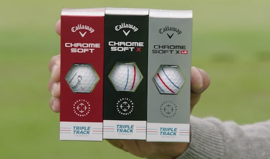 Callaway releases three new Chrome Soft balls for 2022