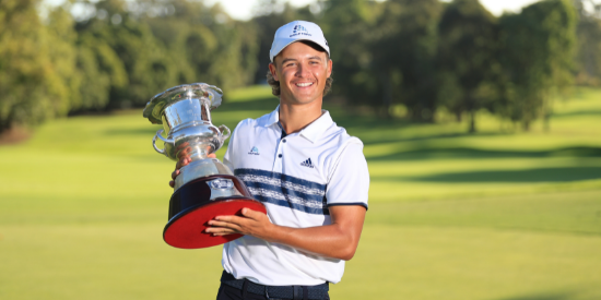 Harrison Crowe makes history at Golf Challenge NSW Open