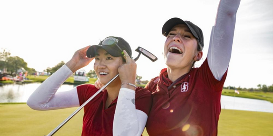 Rose Zhang (left) and Rachel Heck (Golfweek photo)