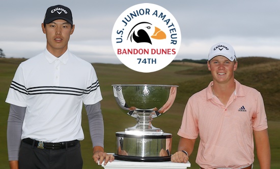 Wenyi Ding (left) is the first USGA champion from China