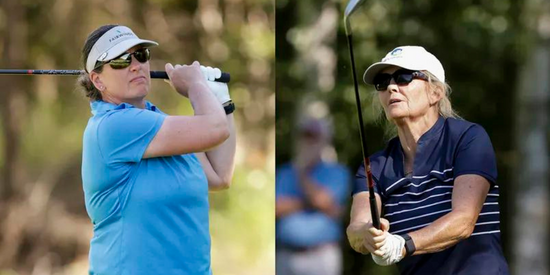 Shelly Stouffer (L) and Sue Wooster (USGA photo)