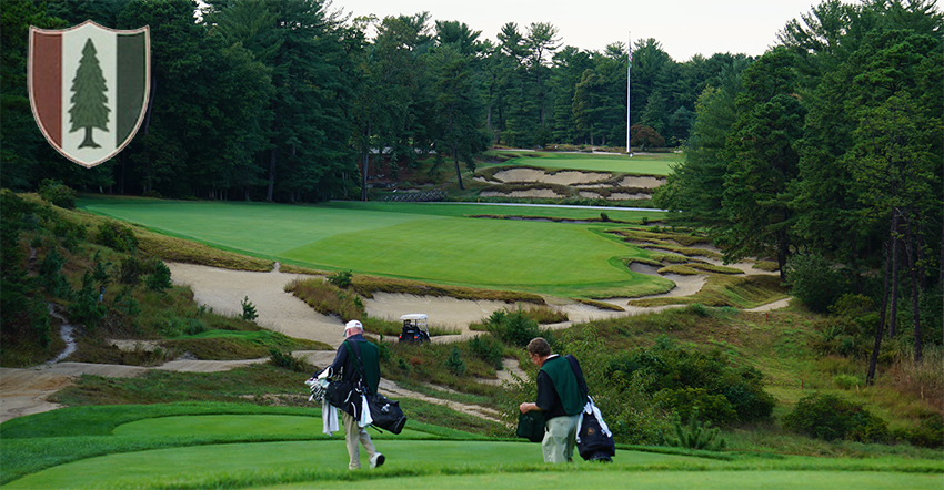 The 18th hole at Pine Valley Golf Club (Sean Melia/AmateurGolf.com photo)
