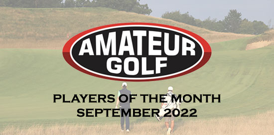 AmateurGolf.com's Players of the Month: September 2022