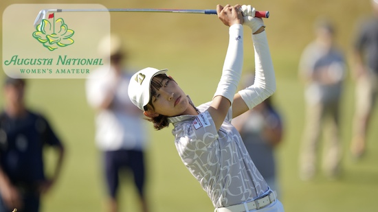 Saki Baba at the 2022 U.S. Women's Amateur (USGA)