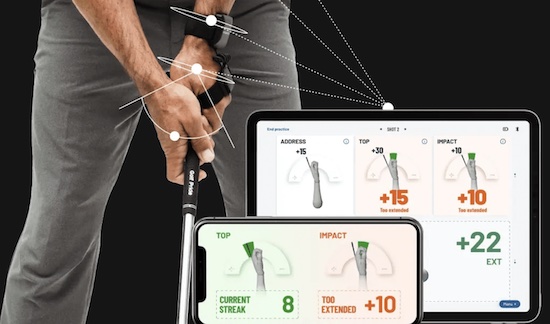 It's all in the wrists: The Hack Motion sensor will help you stay square at impact