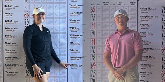 Luke Haskew, Reagan Zibilski lead parade of red numbers at 108th Southwestern Amateur