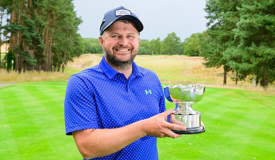 Logan Trophy winner David Corben (English Golf Union)