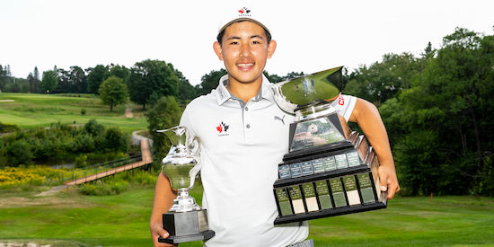 Alex Zhang (Golf Canada Photo)