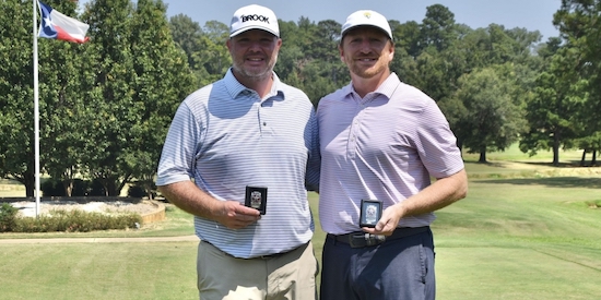 Aaron Hickman and Rory Smith (Texas Golf Association Photo)