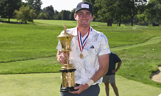 Nick Dunlap is the 123rd U.S. Amateur Champion (USGA Photo)