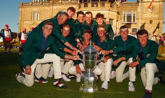 The United States Walker Cup Team (R&A Photo)