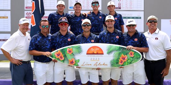 Auburn Men's Golf Team (Auburn Athletics Photo)