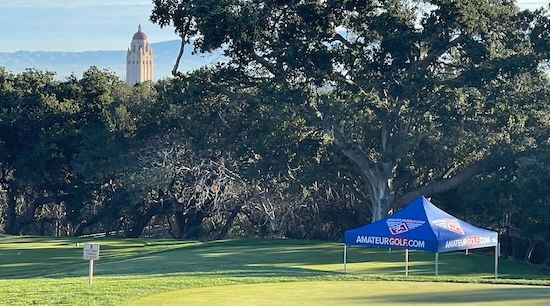 Stanford University Golf Course with the iconic Hoover Tower