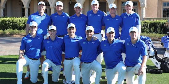 The Florida Gators Men's Golf Team (Florida Athletics Photo)