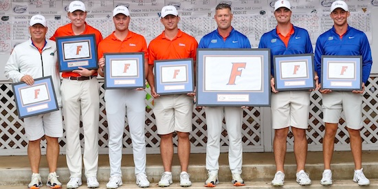 Florida Men's Golf team (Florida Athletics Photo)