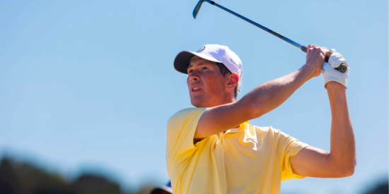 Christo Lamprecht holds the top spot in PGA Tour U (GT Athletics)