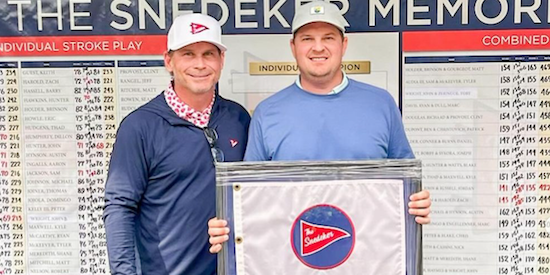 Haymes Snedeker (left) and Jordan Russell (Lakewood Golf Club Photo)
