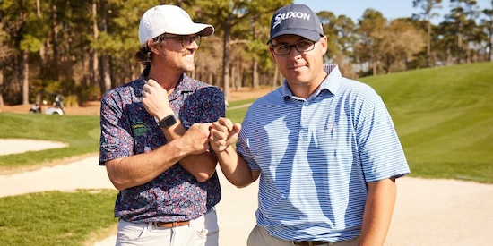 George Bryan (left) and Matt Atkins (Jeremy Freeman/Golf Myrtle Beach Photo)
