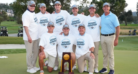 Auburn Men's Golf team (Auburn Athletics Photo)