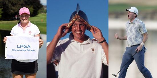Woad, Mickelson, and Dunlap. So much success on the pro tours yet unable to accept any prize money!