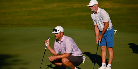 Round 1 action at the 2026 U.S. Amateur Four-Ball Championship at Desert Mountain Club
